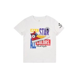 CONVERSE Tričko 'ALL STARS'  zmiešané farby / biela