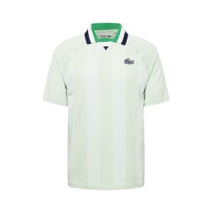 Lacoste Sport Funkčné tričko  biela / svetlozelená / námornícka modrá / zelená