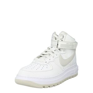 Nike Sportswear Členkové tenisky 'Air Force 1'  biela / sivá