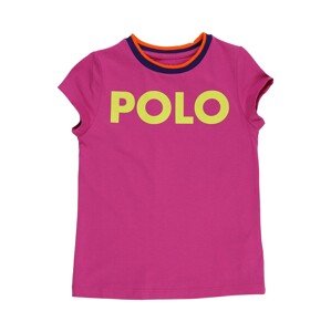 Polo Ralph Lauren T-Shirt  cyklaménová / ružová / námornícka modrá