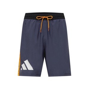 ADIDAS PERFORMANCE Športové nohavice  námornícka modrá / biela / čierna / oranžová