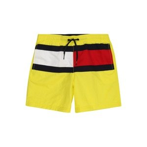 Tommy Hilfiger Underwear Plavecké šortky  žltá / námornícka modrá / biela / červená