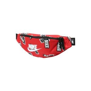Nike Sportswear Ľadvinka  červená / biela / čierna