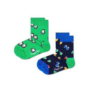 Happy Socks Ponožky  zelená / modrá / zmiešané farby