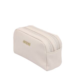 GUESS Toaletná taška 'VANILLE'  zlatá / prírodná biela