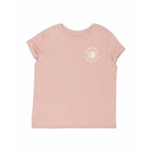 Abercrombie & Fitch Tričko  svetložltá / sivá / kaki / ružová / biela