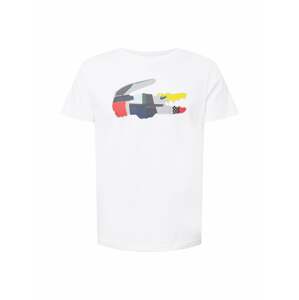 Lacoste Sport Funkčné tričko  biela / zmiešané farby