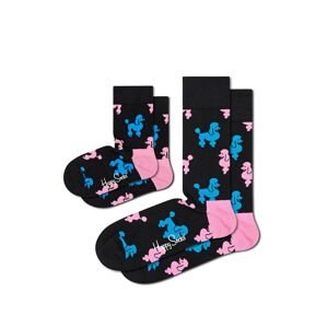 Happy Socks Ponožky  čierna / staroružová / modrá / biela
