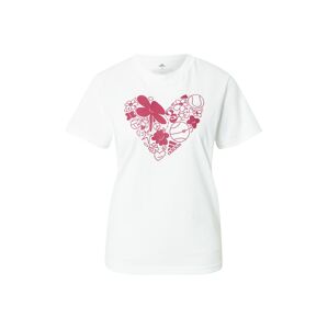 ADIDAS PERFORMANCE Funkčné tričko 'Fun'  ružová / biela