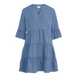 VILA Letné šaty 'Etina'  modrá
