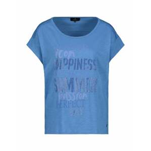 monari T-Shirt  modrá melírovaná