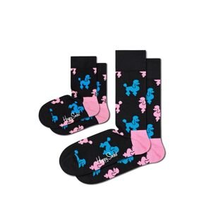 Happy Socks Ponožky  nebesky modrá / ružová / čierna