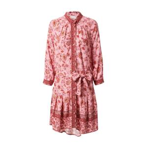 Derhy Košeľové šaty 'ABIGAEL'  ružová / oranžová / pitaya