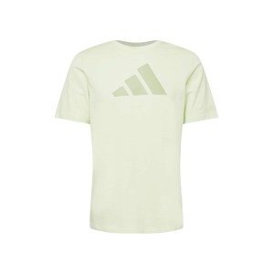 ADIDAS PERFORMANCE Funkčné tričko  pastelovo zelená / kaki