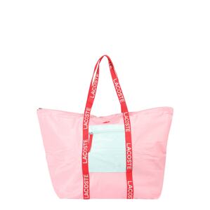 LACOSTE Shopper 'Bagizzie Seasonal'  ružová / červená / biela / mätová