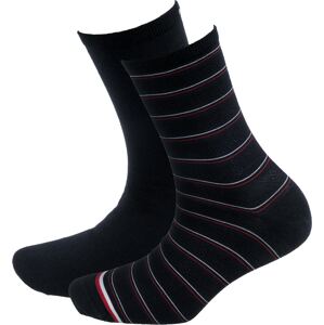 Tommy Hilfiger Underwear Ponožky 'Preppy'  námornícka modrá / červená / biela