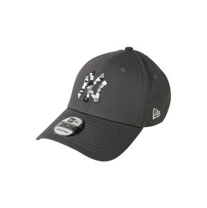 NEW ERA Čiapka 'New York Yankees'  svetlosivá / tmavozelená / čierna