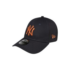 NEW ERA Čiapka '9forty League New York Yankees'  čierna / oranžová