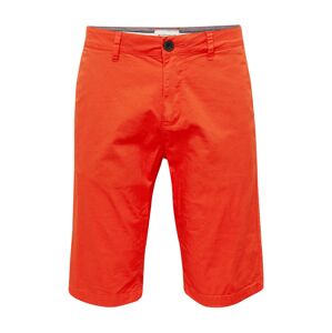 TOM TAILOR Chino nohavice  oranžovo červená
