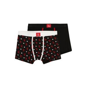 Calvin Klein Underwear Nohavičky  čierna / červená / biela