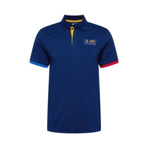 NIKE Funkčné tričko  modrá / námornícka modrá / červená