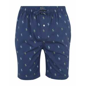 Polo Ralph Lauren Pyžamové nohavice  námornícka modrá / svetlomodrá / svetlozelená
