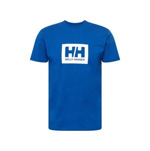 HELLY HANSEN Funkčné tričko  kráľovská modrá / biela