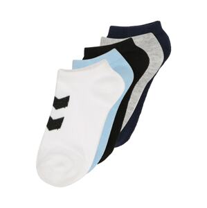 Hummel Ponožky 'Match Me'  námornícka modrá / svetlomodrá / sivá melírovaná / čierna / biela