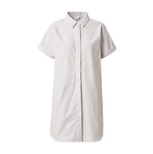 MELAWEAR Košeľové šaty  béžová / biela