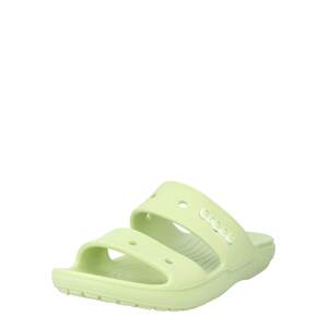 Crocs Plážové / kúpacie topánky  svetlozelená