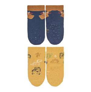 STERNTALER Ponožky  námornícka modrá / karí / zmiešané farby