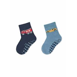 STERNTALER Ponožky  modrá / červená / sivá / žltá