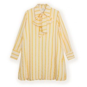 NORR Košeľové šaty 'Coby'  žltá / svetložltá