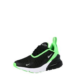 Nike Sportswear Tenisky 'Air Max 270'  sivá / svetlozelená / čierna