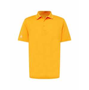 adidas Golf Funkčné tričko  svetlooranžová / biela