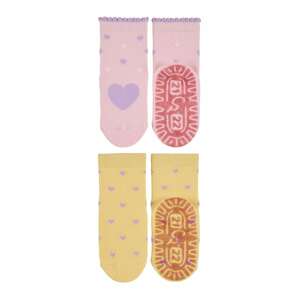 STERNTALER Ponožky  ružová / žltá / fialová