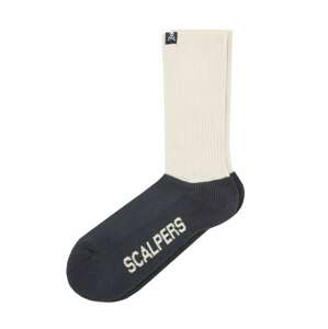 Scalpers Ponožky  šedobiela
