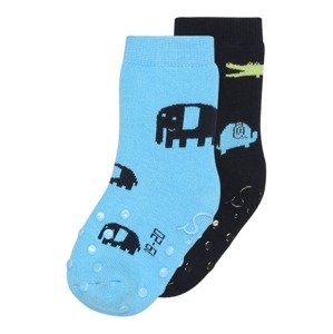 STERNTALER Ponožky  modrá / námornícka modrá / zmiešané farby