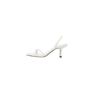 MANGO Remienkové sandále  biela