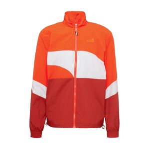 PUMA Športová bunda 'Clyde'  biela / oranžová / červená