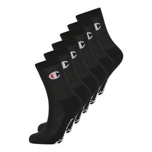 Champion Authentic Athletic Apparel Športové ponožky  červená / čierna / biela