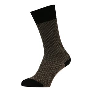 FALKE Ponožky  čierna / hnedá / béžová