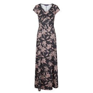 HotSquash Letné šaty 'Gemma'  sivá / levanduľová / ružová / čierna / biela
