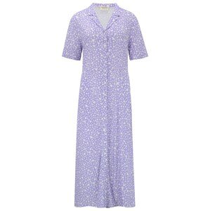 Sugarhill Brighton Košeľové šaty  svetlofialová / biela