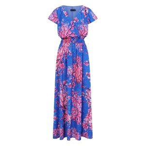 HotSquash Letné šaty  modrá / ružová / ružová / čierna / biela