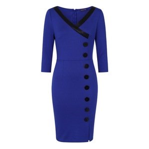 HotSquash Šaty  kráľovská modrá / čierna