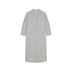 Marc O'Polo Košeľové šaty  sivá melírovaná / prírodná biela