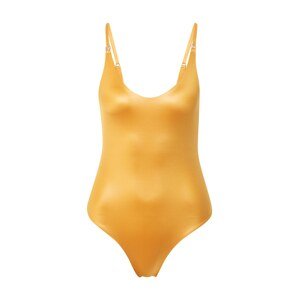 GUESS Jednodielne plavky  zlatá žltá