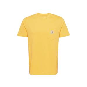 Carhartt WIP Tričko  žltá / biela