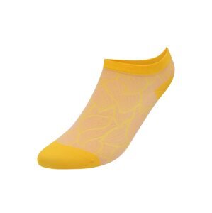 FALKE Ponožky  pastelovo červená / zlatá žltá